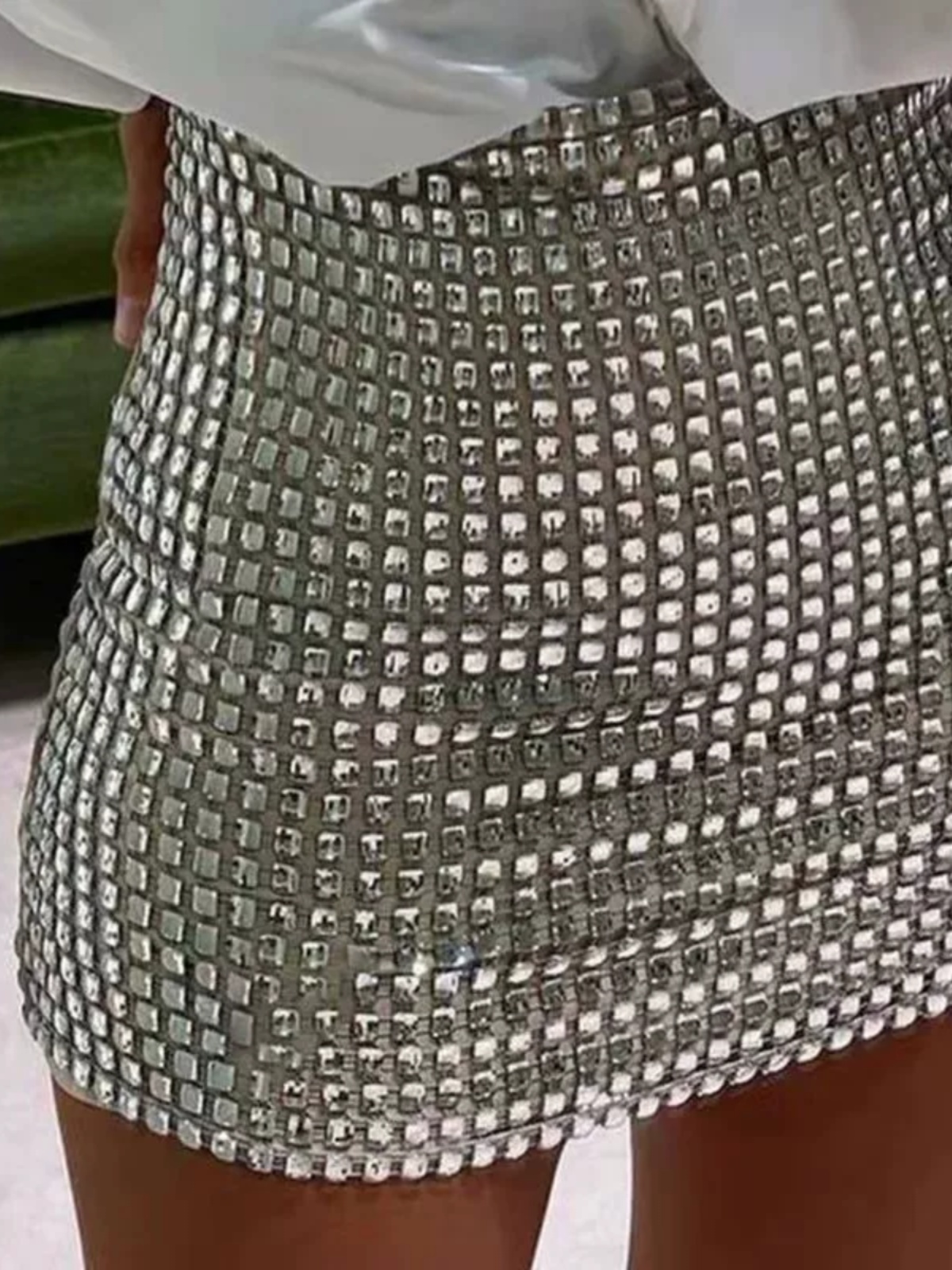 Fashionable Sequin Wrap Hip Sh - Street Fashion Online avis et prix