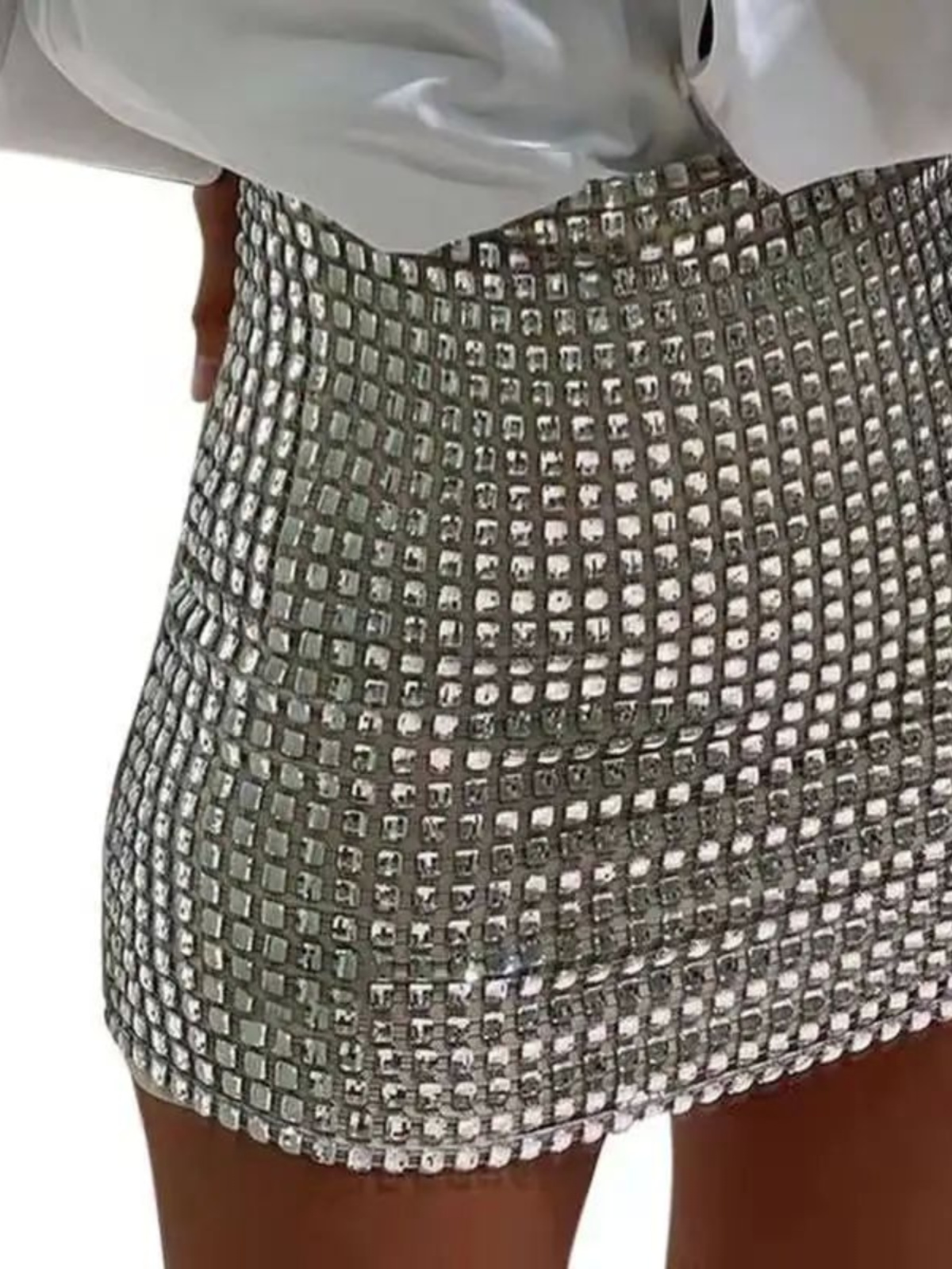 Fashionable Sequin Wrap Hip Sh - Street Fashion Online avis et prix