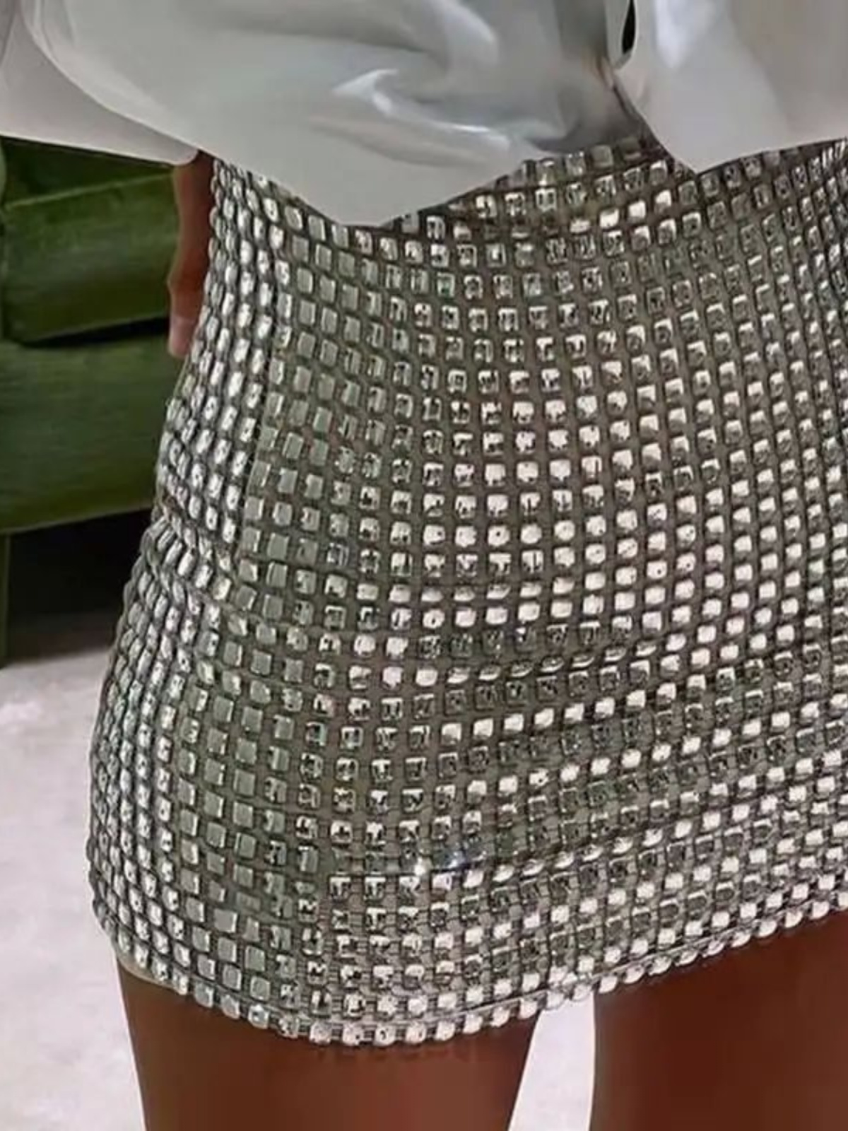 Fashionable Sequin Wrap Hip Sh - Street Fashion Online avis et prix