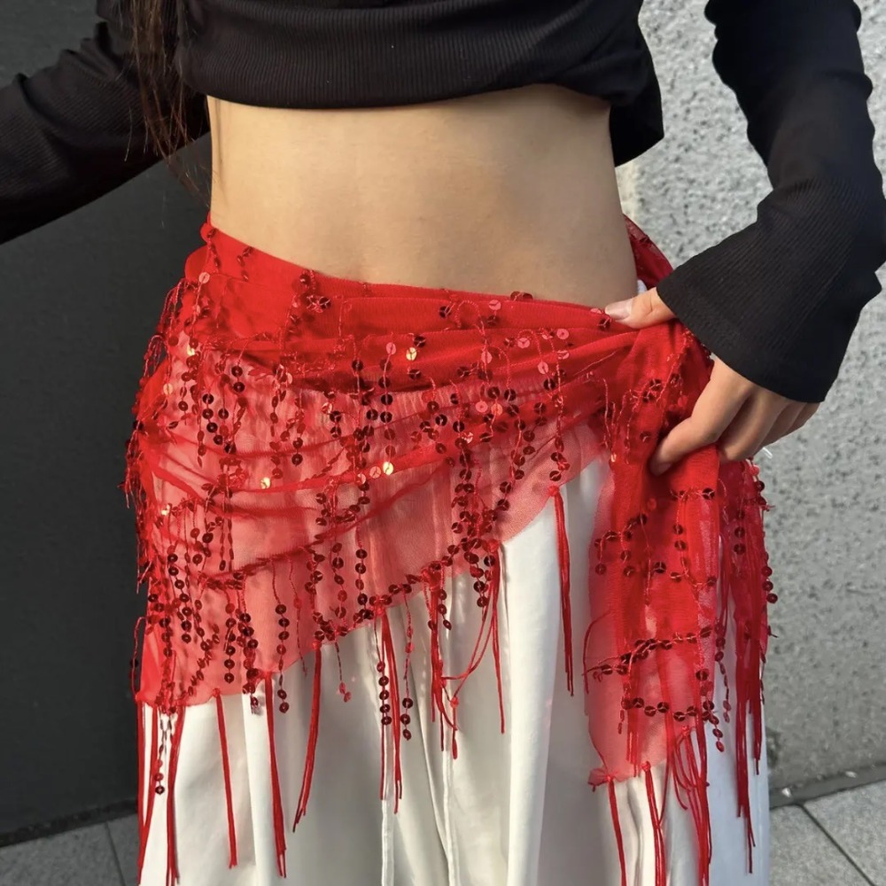 Fashion Sequins Belly Dance Be - Street Fashion Thailand avis et prix