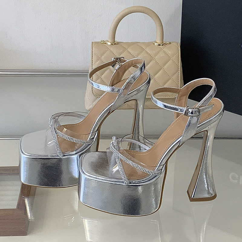 Eilyken New Summer Square Toe  - Street Fashion Shoes avis et prix