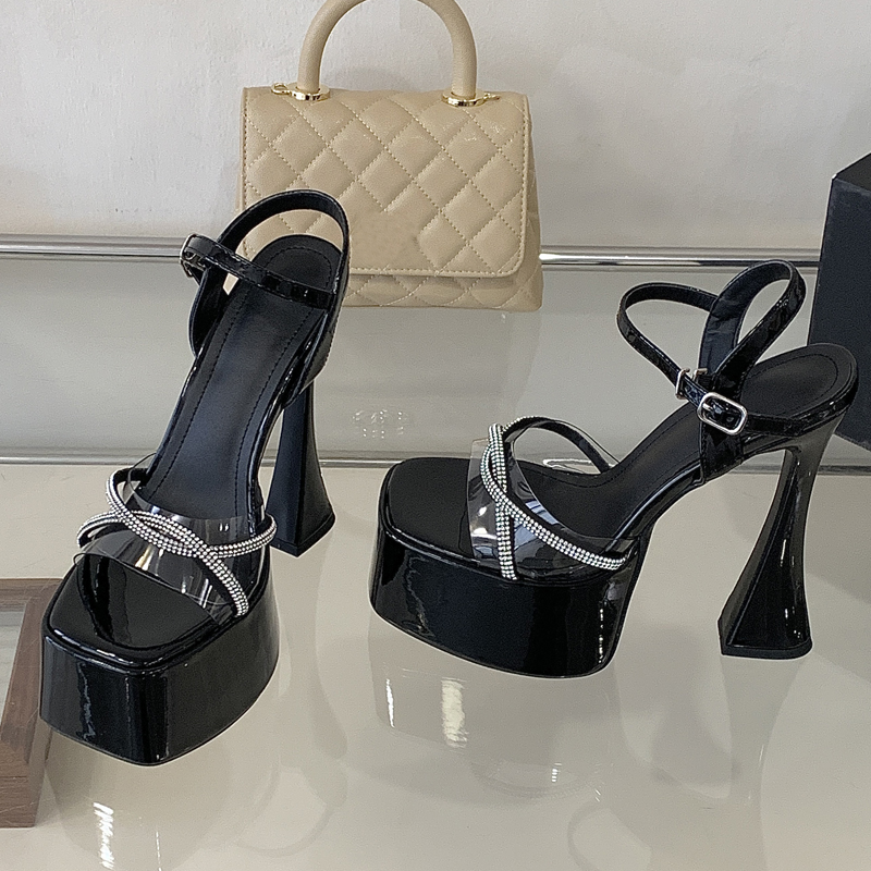 Eilyken New Summer Square Toe  - Street Fashion Shoes avis et prix