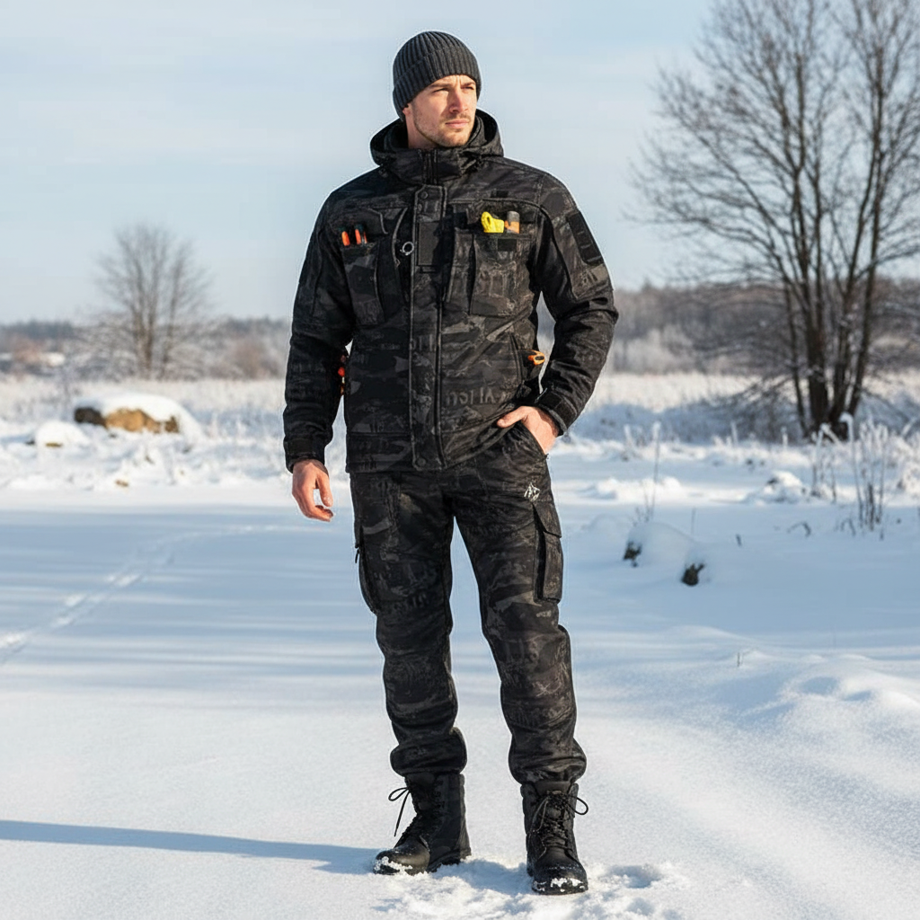 Winter Men Mountain Ski Warm S - Windbreak Shell Jacket avis et prix
