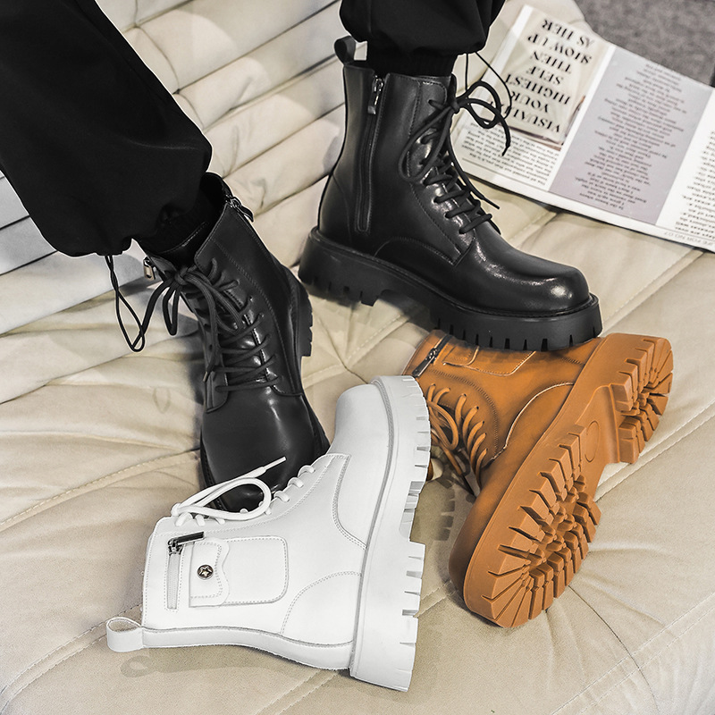 2025 Trend Men Boots Sneakers  - Street Fashion Punk avis et prix
