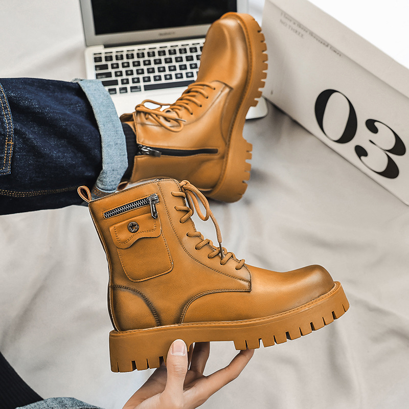 2025 Trend Men Boots Sneakers  - Street Fashion Punk avis et prix