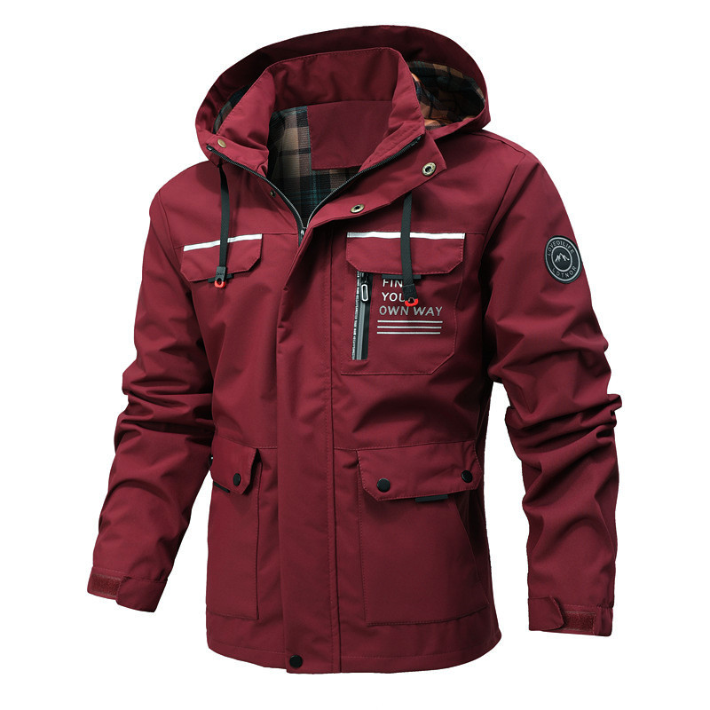 Autumn Men's Windbreaker Hoode - Windbreak Shell Jacket avis et prix