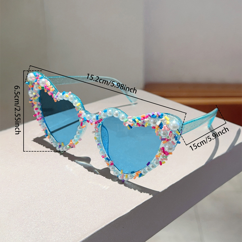 Heart Design Sunglasses Pc Mat - Street Fashion Events avis et prix