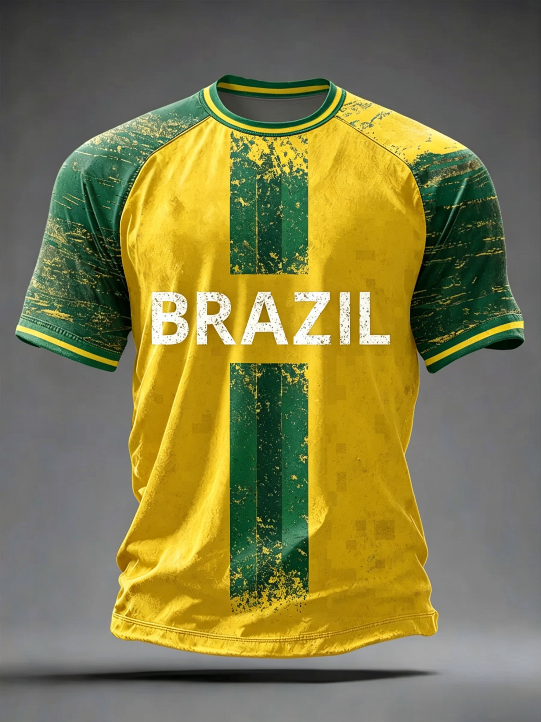 Brazil National Flag Print Men - Street Fashion Brazil avis et prix