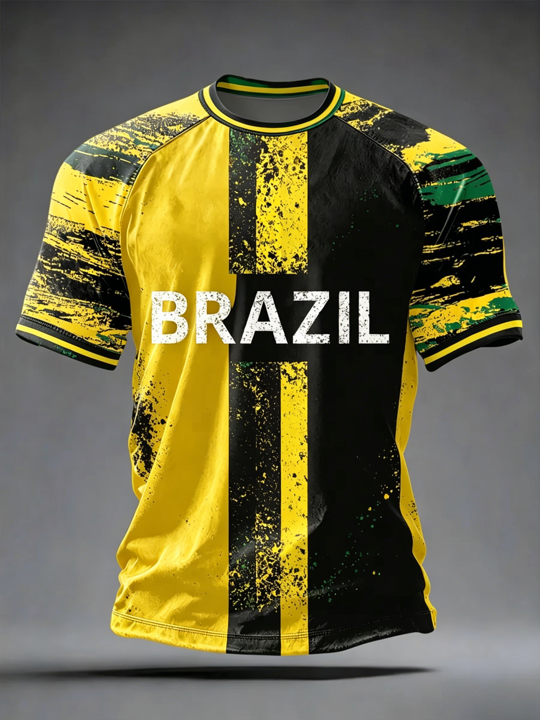 Brazil National Flag Print Men - Street Fashion Brazil avis et prix