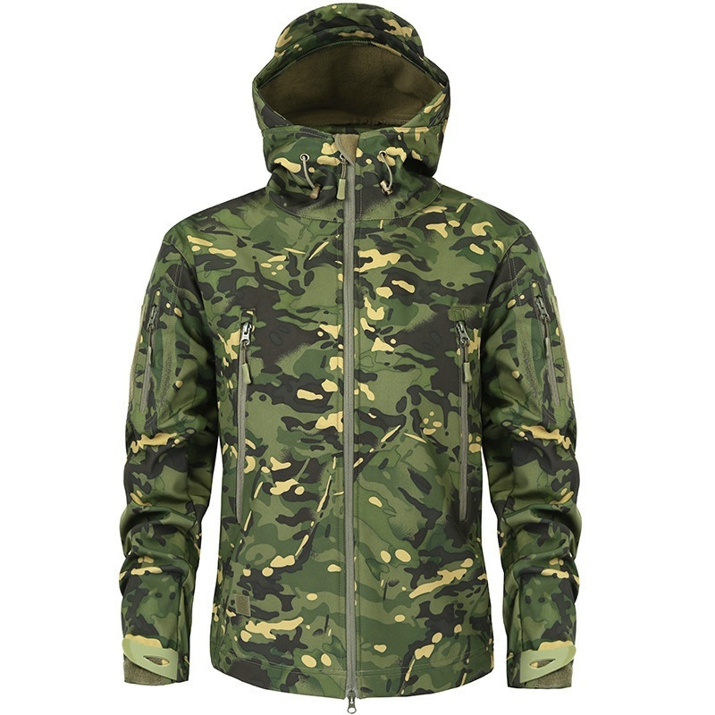 Hiking Jackets Men Camouflage  - Windbreak Shell Jacket avis et prix