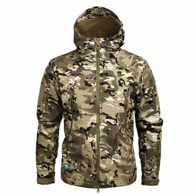 Hiking Jackets Men Camouflage  - Windbreak Shell Jacket avis et prix