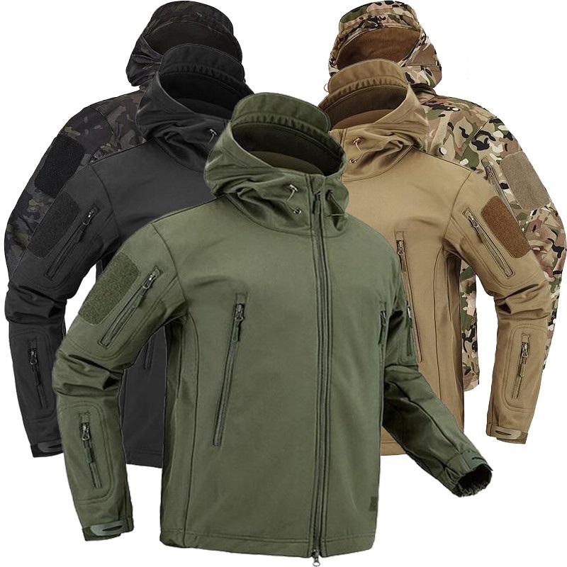 Hiking Jackets Men Camouflage  - Windbreak Shell Jacket avis et prix