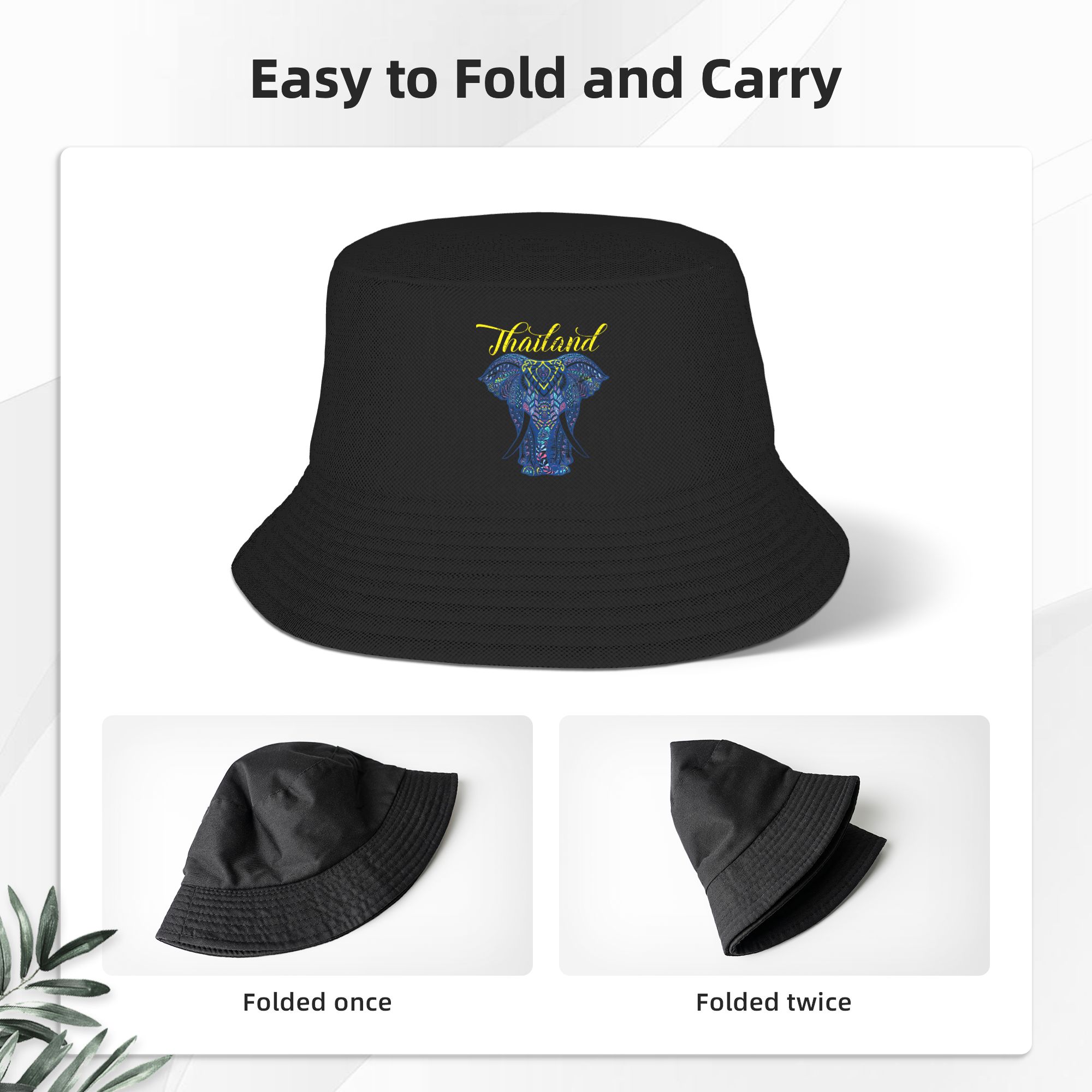 Vintage Thailand Bucket Hat  S - Street Fashion Thailand avis et prix