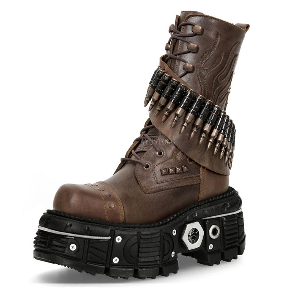 Fashion New Thick Sole Rivet B - Street Fashion Punk avis et prix