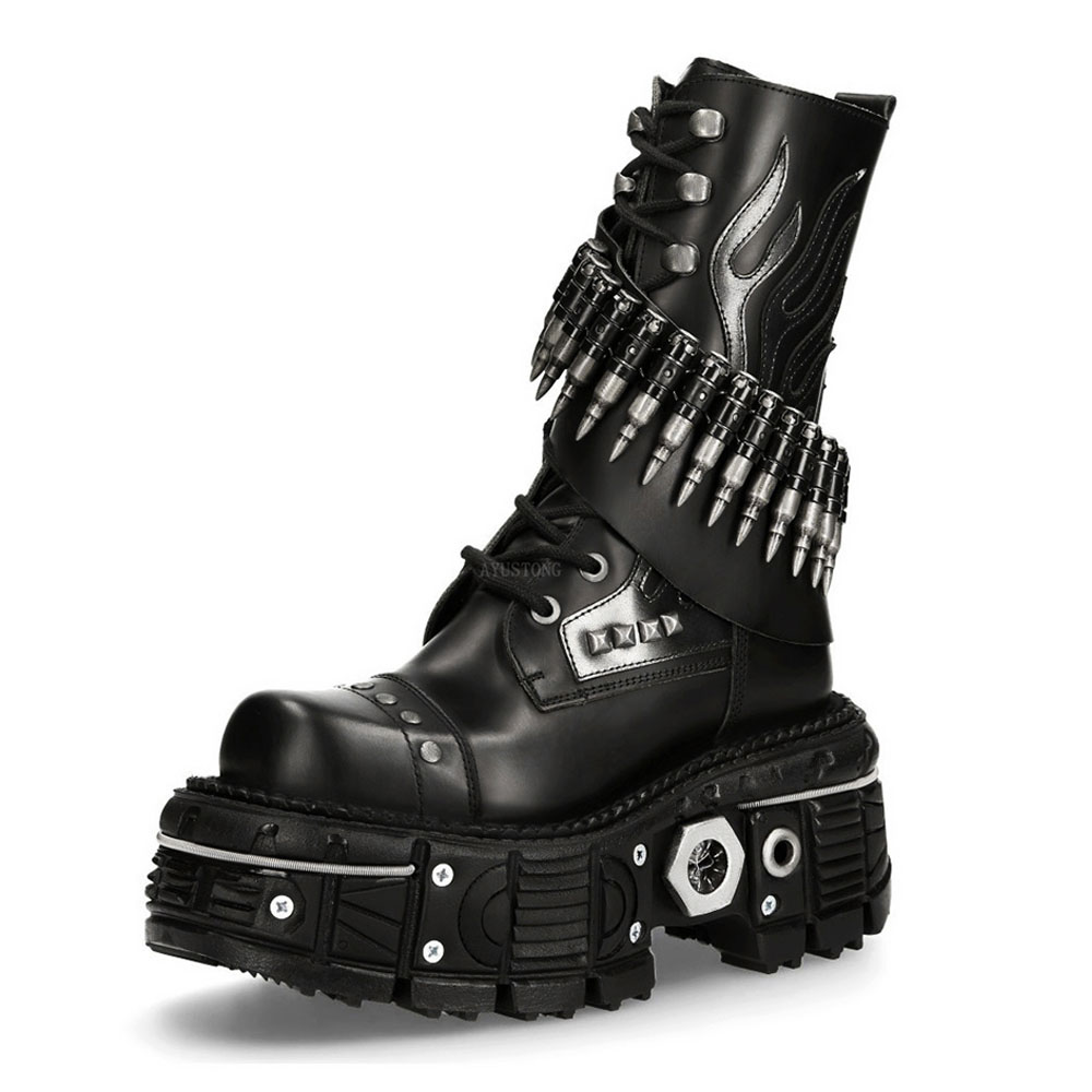 Fashion New Thick Sole Rivet B - Street Fashion Punk avis et prix