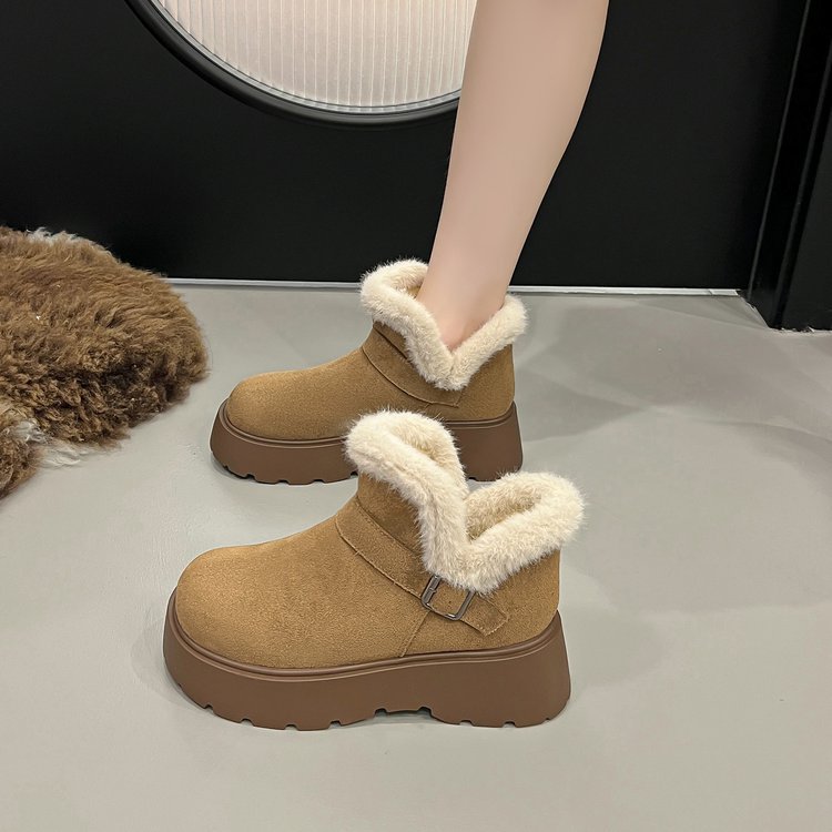 Winter Fashion Thick Bottom Wo - Street Fashion Online avis et prix