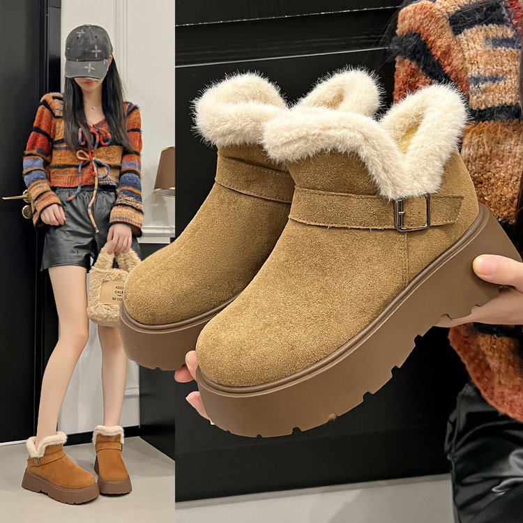 Winter Fashion Thick Bottom Wo - Street Fashion Online avis et prix