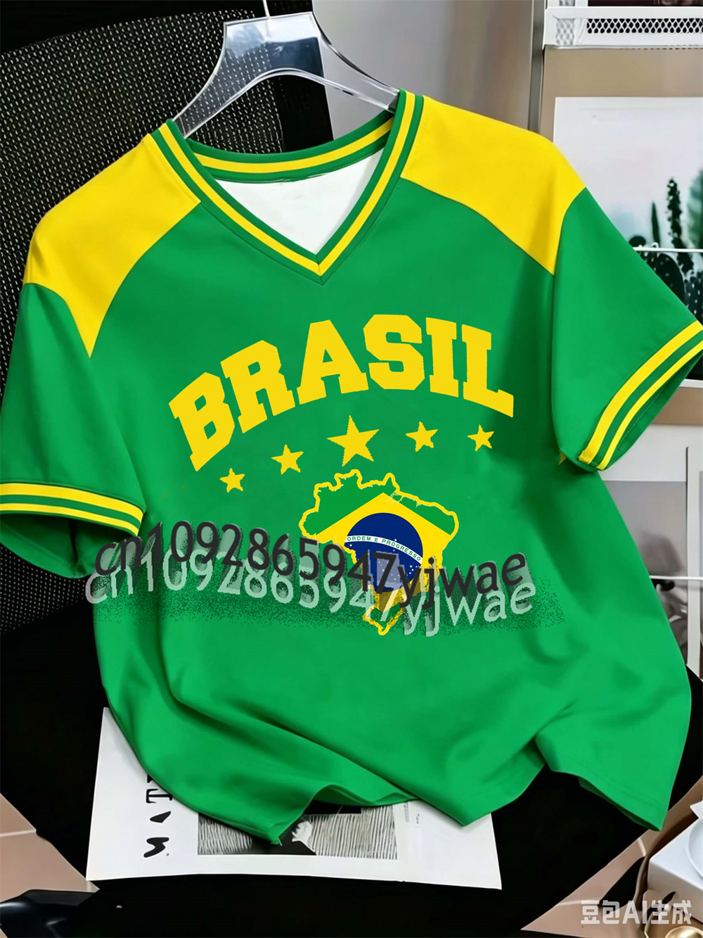 2026 Brazil Yellow Green Footb - Street Fashion Brazil avis et prix