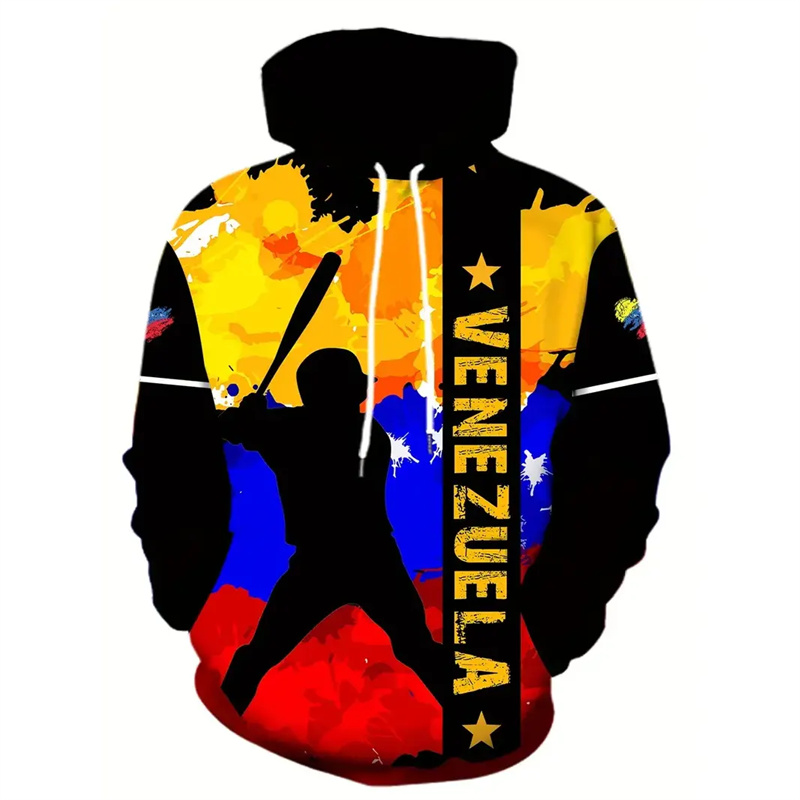 Colombian Venezuela Flag Hoodi - Street Fashion Brazil avis et prix