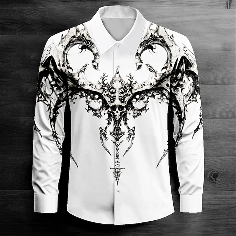 2026 Men's Long Sleeve Shirt C - Street Fashion Events avis et prix