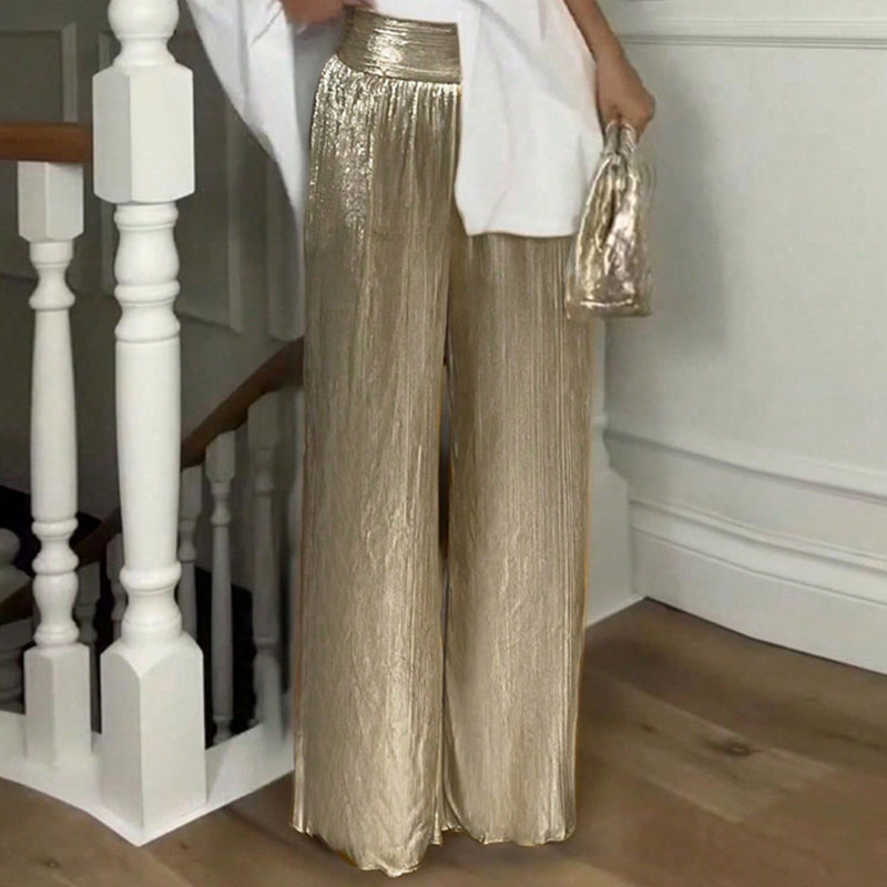 Summer Solid Color Wide Leg Wo - Fashion Street Night avis et prix