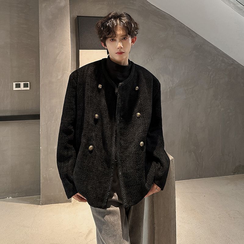 Wool Blend Jacket Man Extra La - Street Fashion Events avis et prix