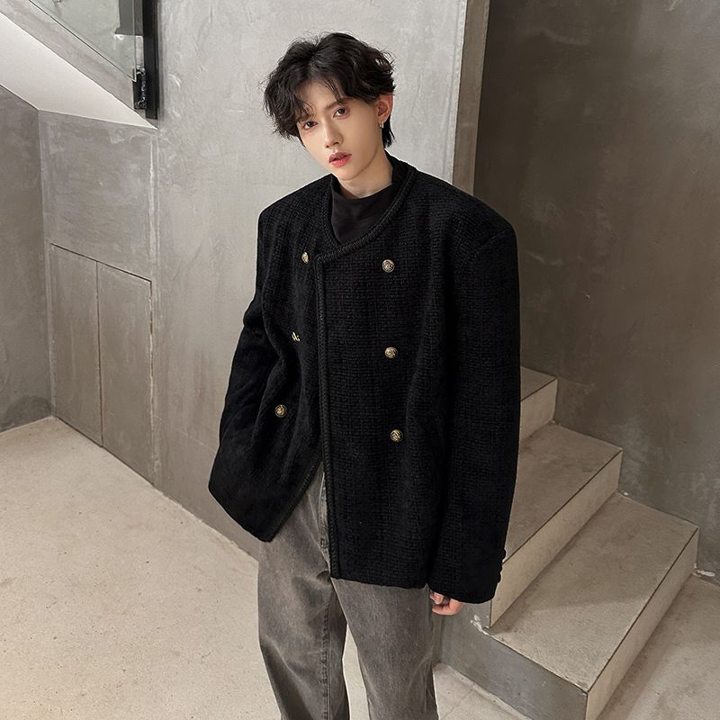 Wool Blend Jacket Man Extra La - Street Fashion Events avis et prix