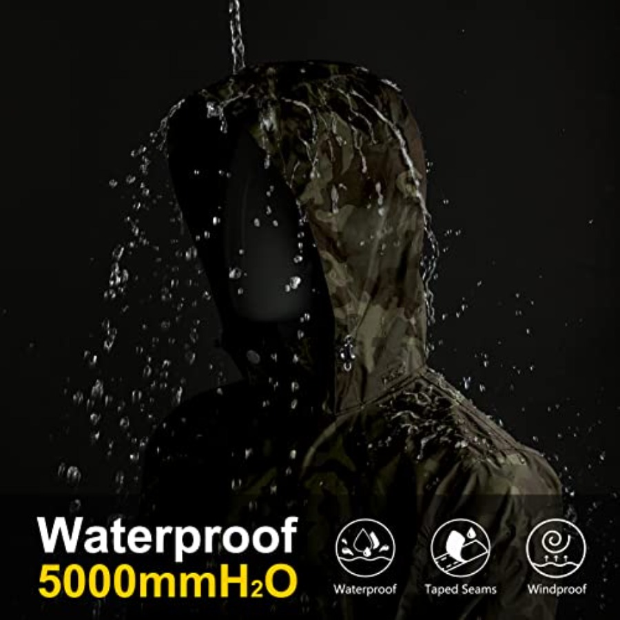 33, 000Feet Packable Rain Jack - Windbreak Shell Jacket avis et prix