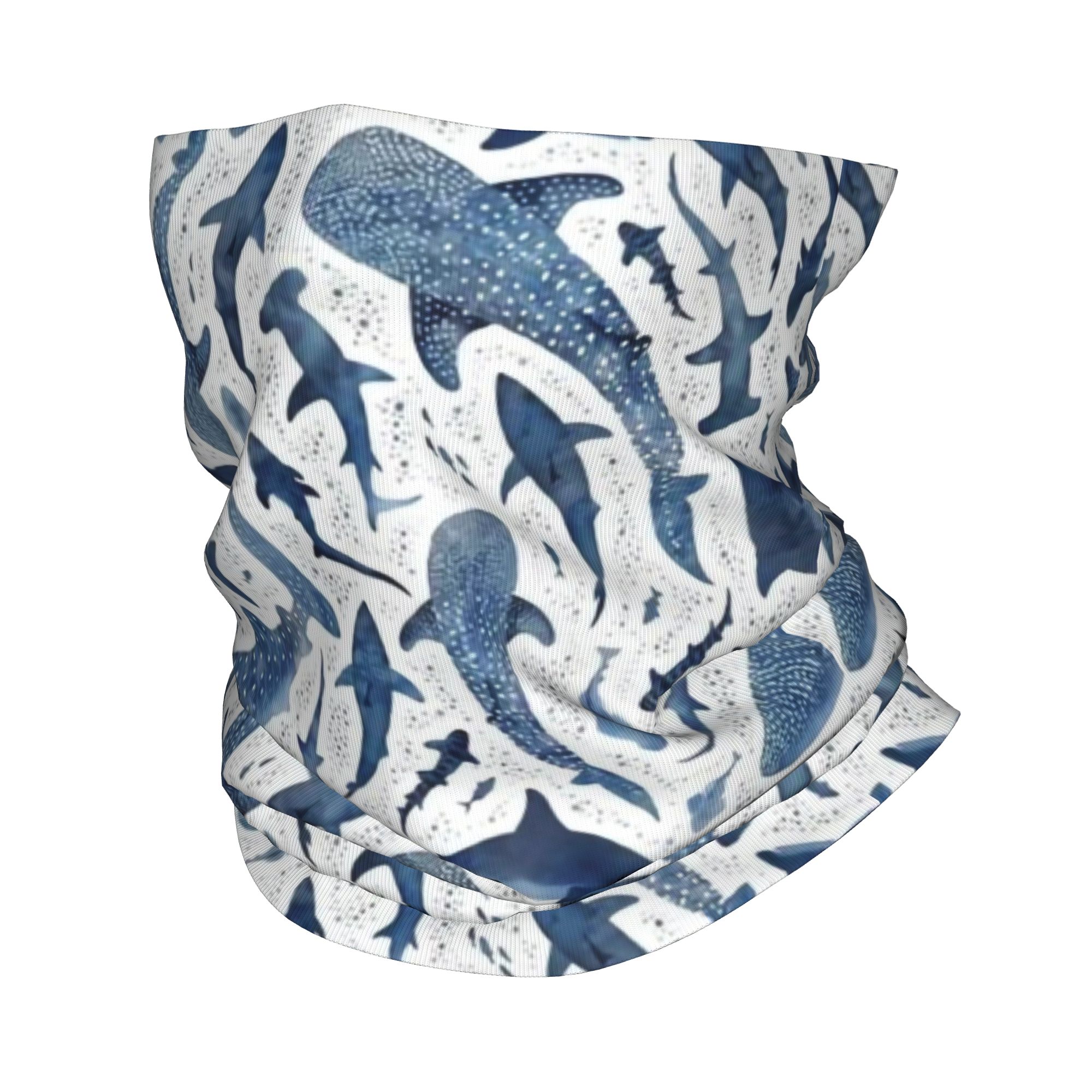 Custom Blue Watercolour Shark  - Balaclava Face Mask avis et prix