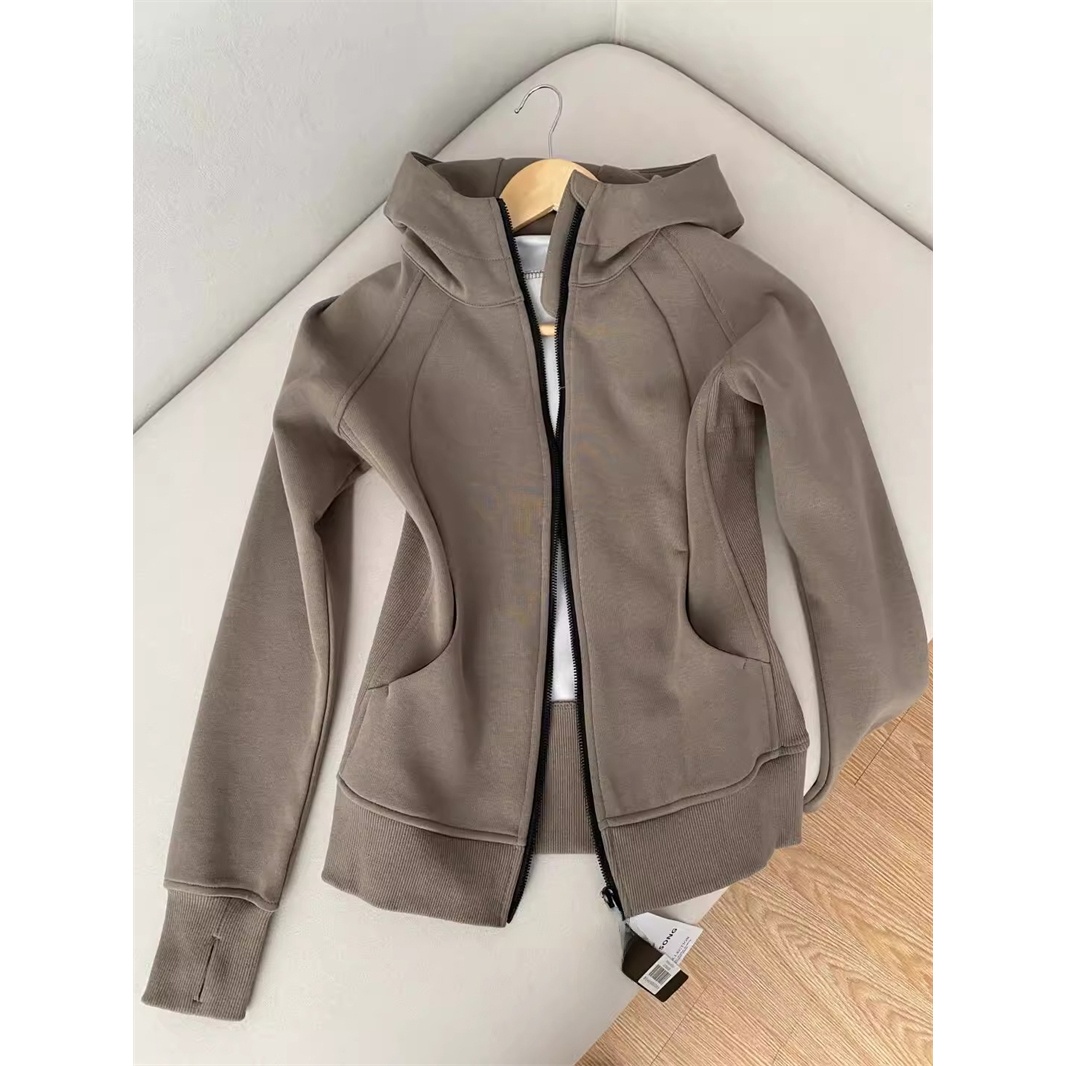Women's Fitted Hoodie Jacket Y - Fashion Street Yoga avis et prix