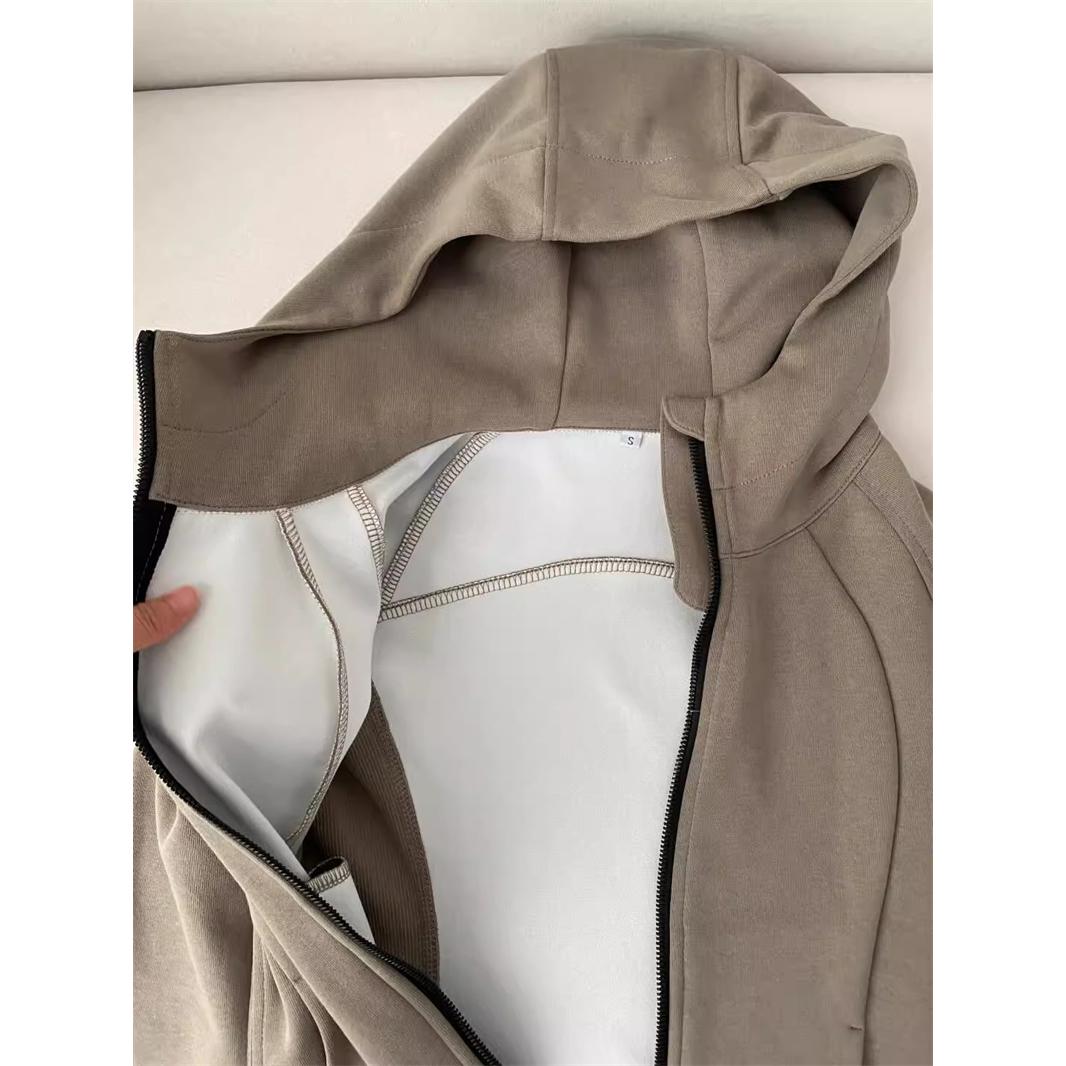 Women's Fitted Hoodie Jacket Y - Fashion Street Yoga avis et prix