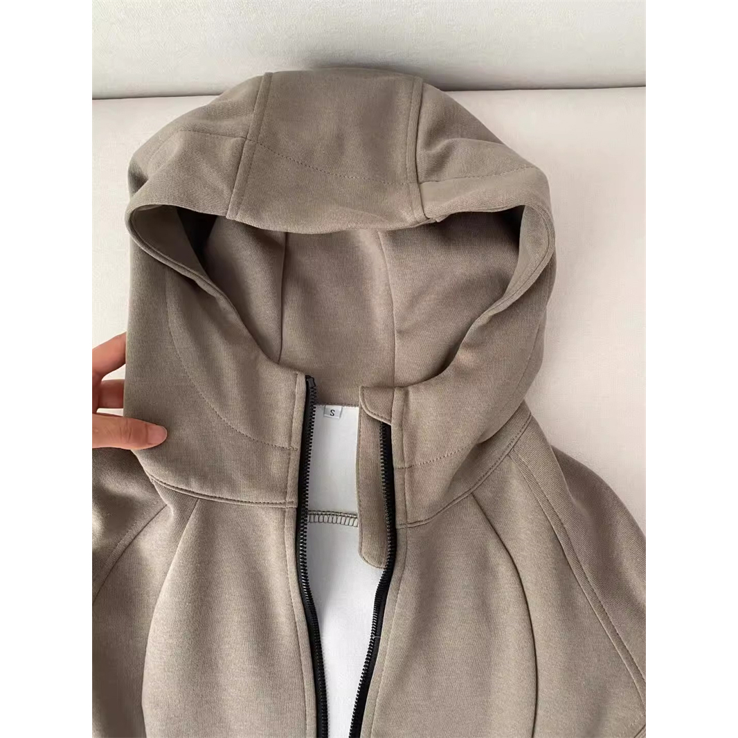 Women's Fitted Hoodie Jacket Y - Fashion Street Yoga avis et prix