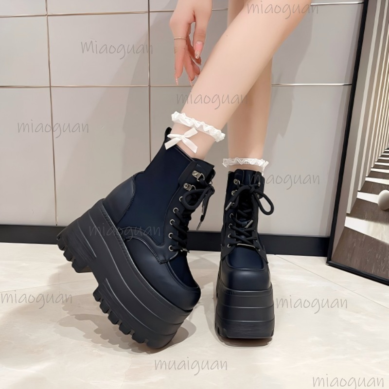 Super High Platform Ankle Boot - Street Fashion Punk avis et prix