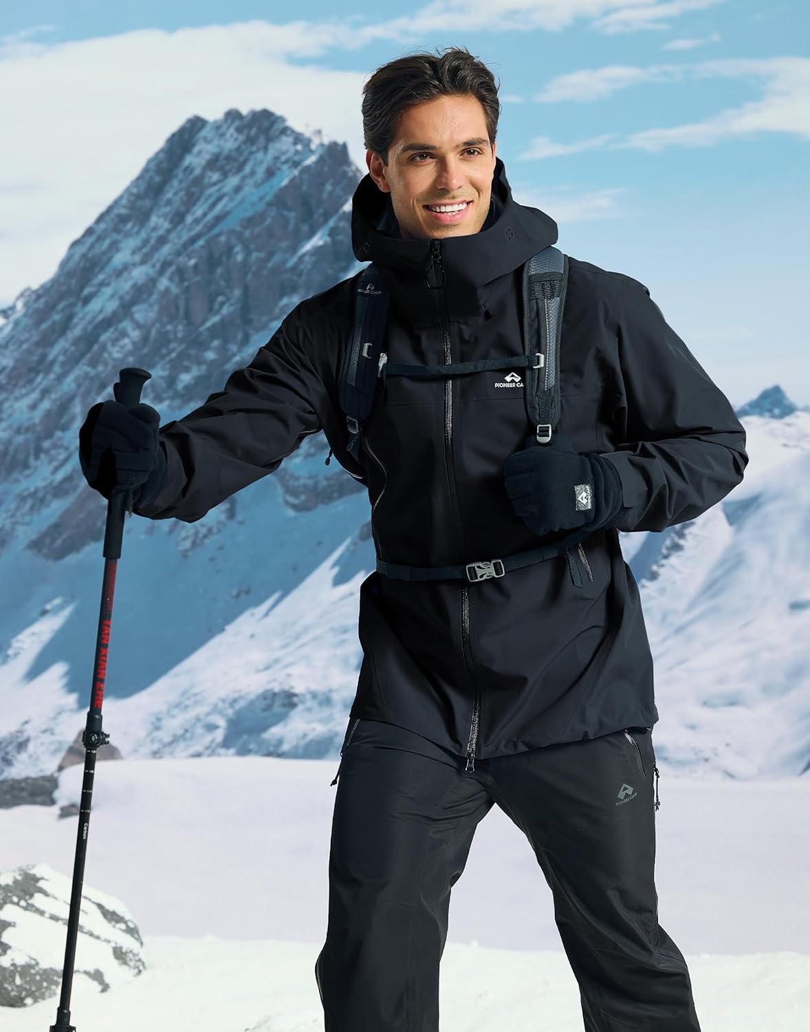 Pioneer Camp Men’s Waterproof  - Windbreak Shell Jacket avis et prix