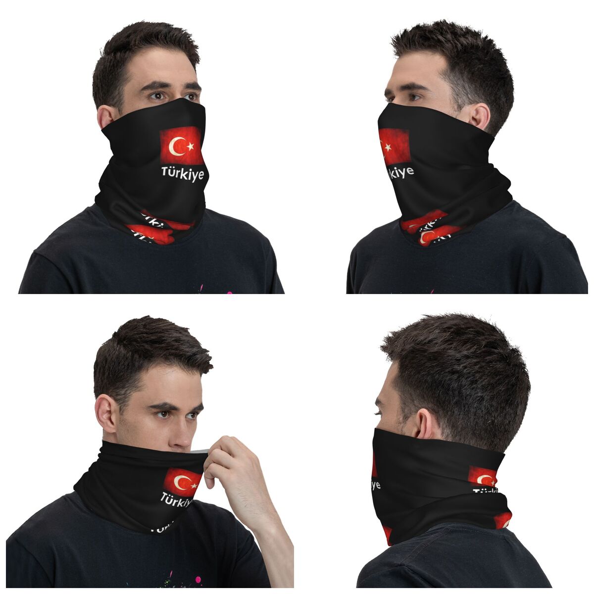 Turkiye Turkey Flag Gift Desig - Balaclava Face Mask avis et prix