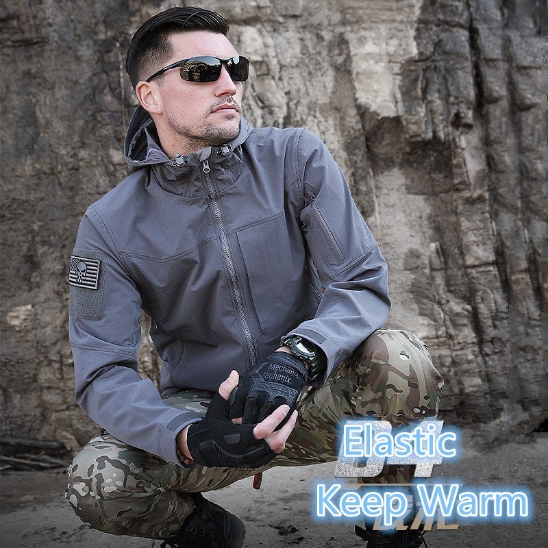 Outdoor Waterproof Warm Soft S - Windbreak Shell Jacket avis et prix