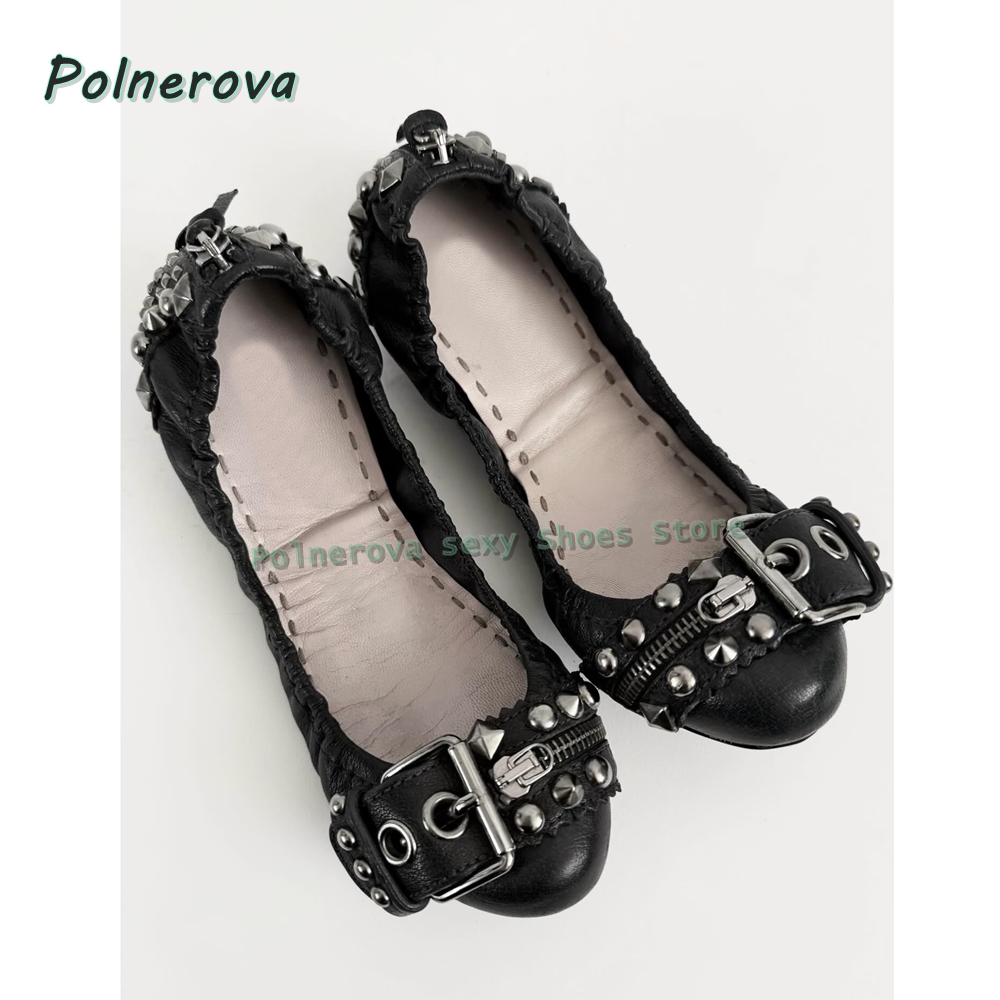 Rivet Belt Buckle Mary Jane Sh - Street Fashion Shoes avis et prix