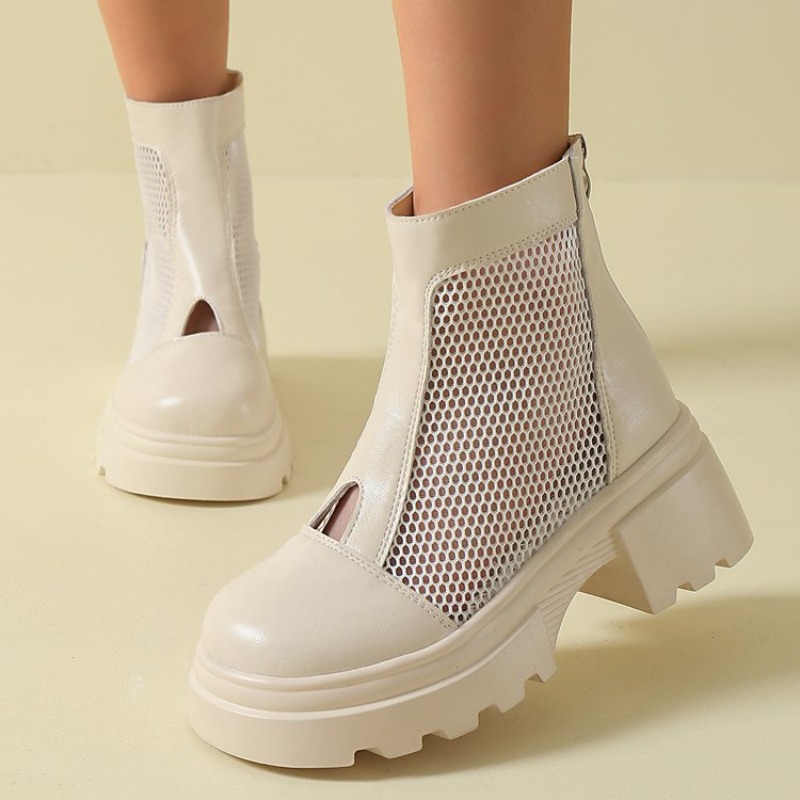 Women's Ankle Boots Round Toe  - Street Fashion Punk avis et prix
