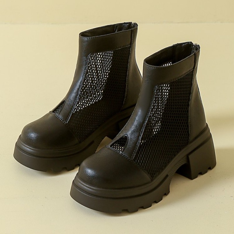 Women's Ankle Boots Round Toe  - Street Fashion Punk avis et prix