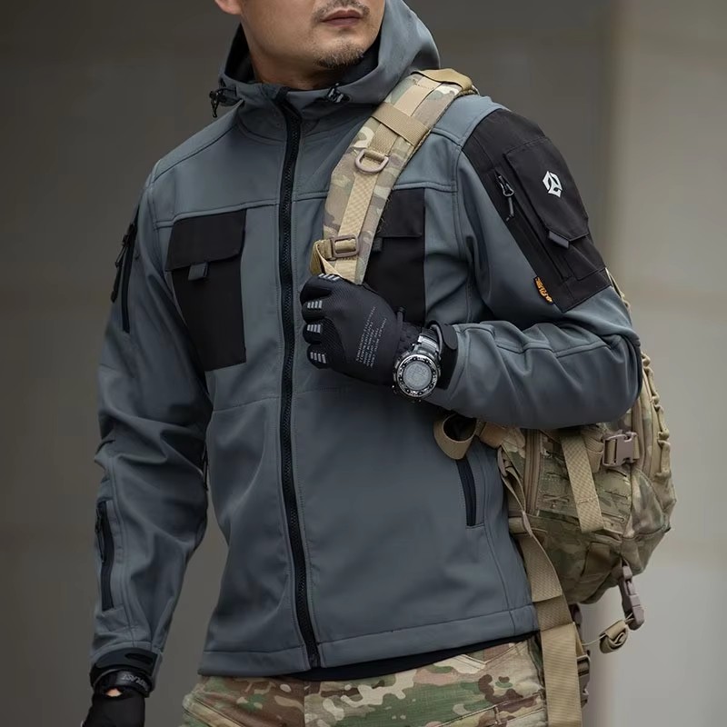 TAD Shark Soft Shell Military  - Windbreak Shell Jacket avis et prix