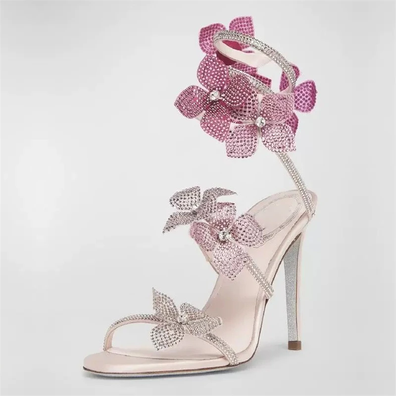 Eilyken Sexy CRYSTAL Flower Th - Street Fashion Shoes avis et prix