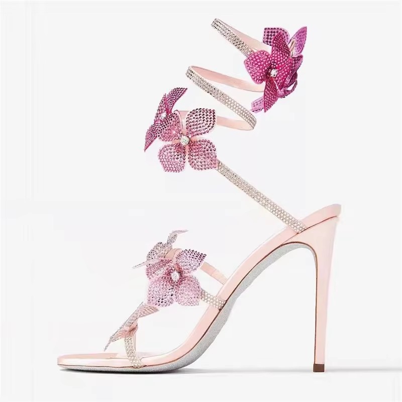 Eilyken Sexy CRYSTAL Flower Th - Street Fashion Shoes avis et prix