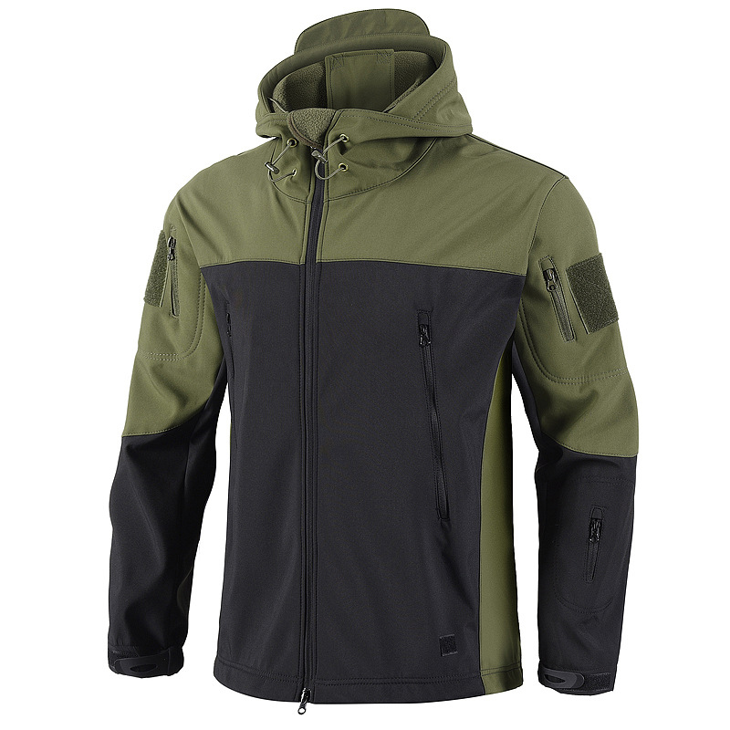 Spring Autumn Men's Soft Shell - Windbreak Shell Jacket avis et prix