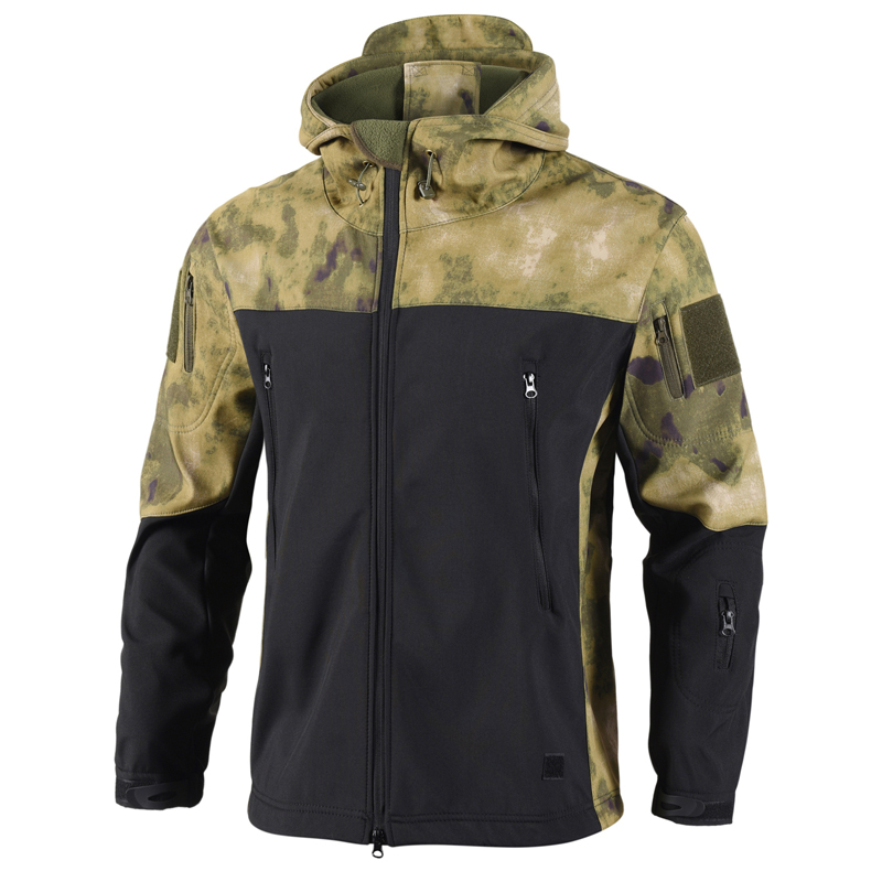Spring Autumn Men's Soft Shell - Windbreak Shell Jacket avis et prix