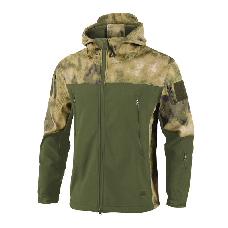 Spring Autumn Men's Soft Shell - Windbreak Shell Jacket avis et prix