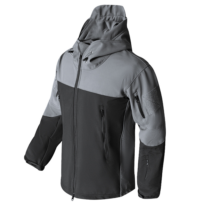 Spring Autumn Men's Soft Shell - Windbreak Shell Jacket avis et prix