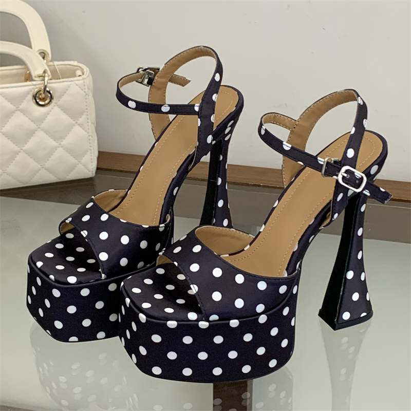 Aneikeh Summer Fashion Polka D - Street Fashion Shoes avis et prix
