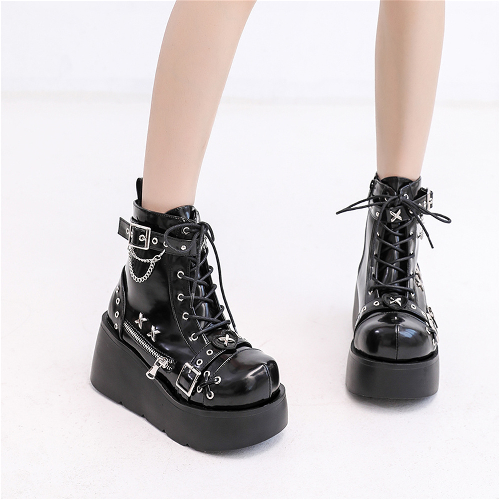 Brand New Ladies Goth Platform - Street Fashion Punk avis et prix