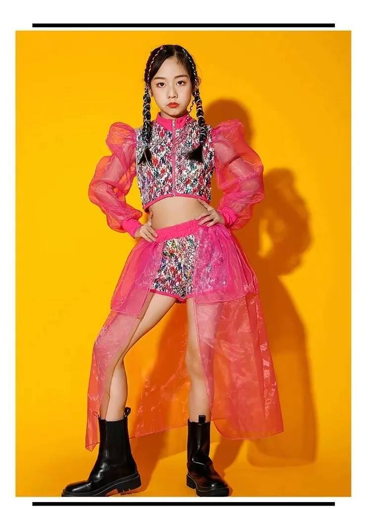 Jazz Costume Sequins Dance Wom - Street Fashion Online avis et prix