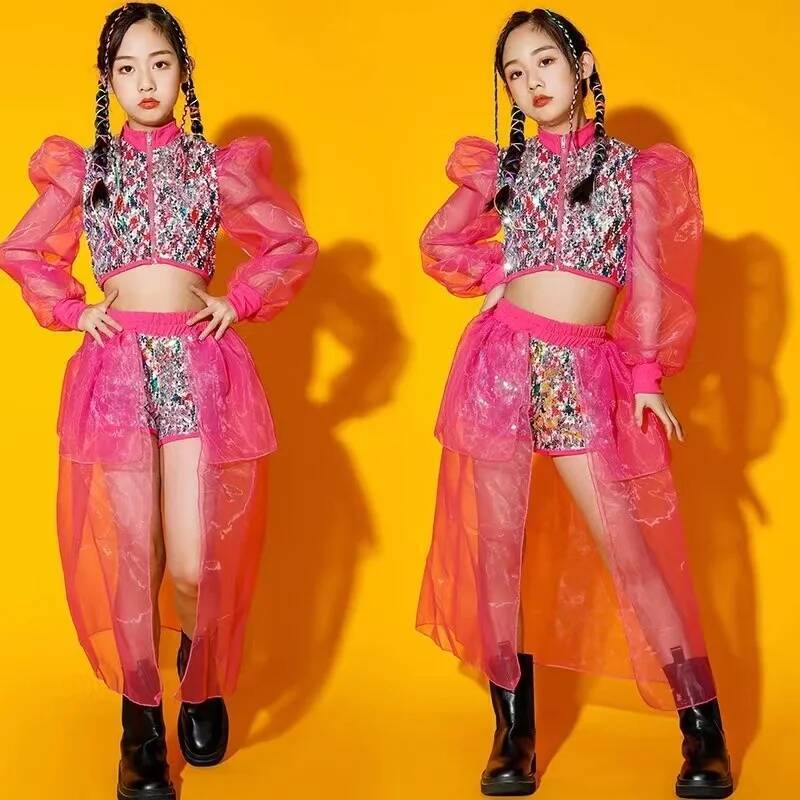 Jazz Costume Sequins Dance Wom - Street Fashion Online avis et prix